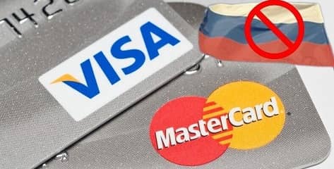  ویزا، مسترکارت و پی پال ارائه خدمات به روسیه را متوقف می‌کنند


