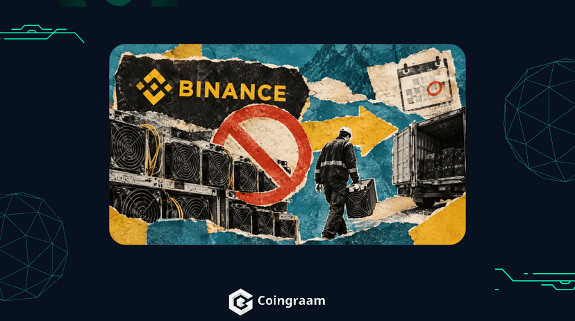 استخر استخراج بایننس در تاریخ ۲۰ آبان تعطیل می‌شود — کوینگرام