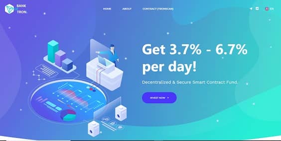 پروژه بانک ترون (Bank of Tron)؛ کلاهبرداری پانزی با سودهای مادام العمر!