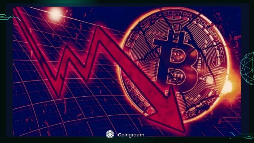 بیت کوین در منطقه خطر: آیا سقوط به 90,000 دلار قریبالوقوع است؟