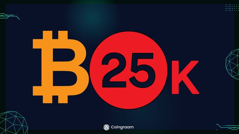 انتظار میرود بیت کوین به زودی به محدوده 25200 دلار برسد!