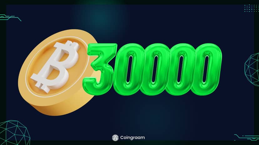 نگاه بیت کوین به محدوده 30 هزار دلار!