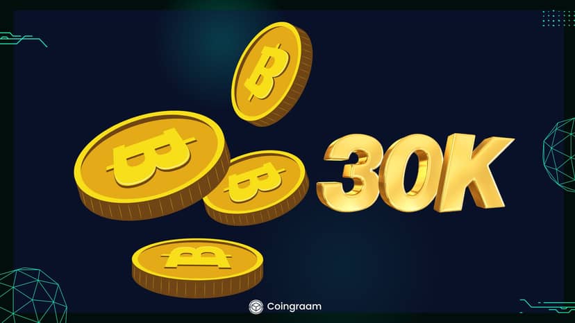 بیتکوین ۳۰ هزار دلار را تثبیت کرد!