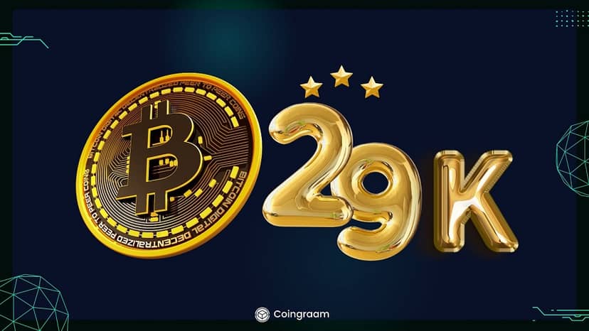 بازگشت بیت کوین به قیمت 29 هزار دلار!