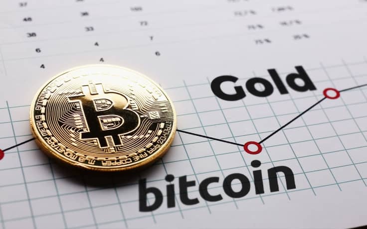 بلومبرگ: بیت کوین در حال تصاحب جایگاه طلا است!