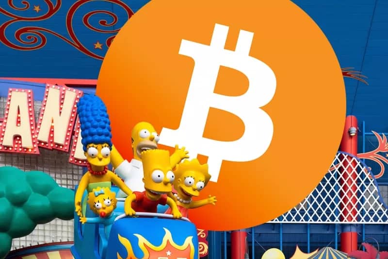 قسمت جدید سریال سیمپسونها قیمت بیت کوین را «بینهایت» نشان داد