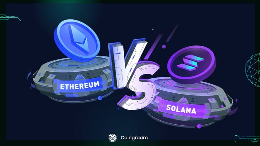 پیشتازی موقت سولانا بر اتریوم؛ آیا سلطه ETH در خطر است؟