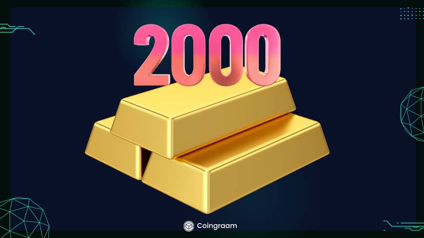 قیمت طلا برای اولین بار در یک سال گذشته به بالای 2000 دلار رسید!