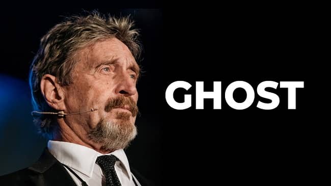 جان مکافی کوین حریم خصوصی خود با نام GHOST را معرفی میکند !