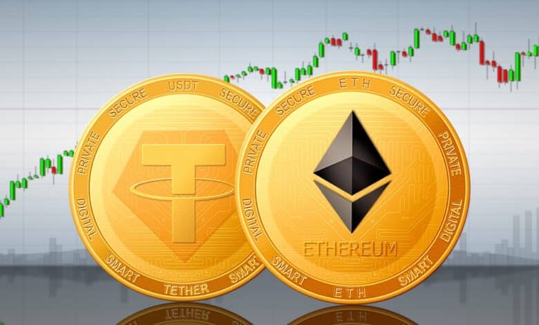 بلومبرگ: تتر تا پایان سال بعد جایگاه اتر را تصاحب می کند